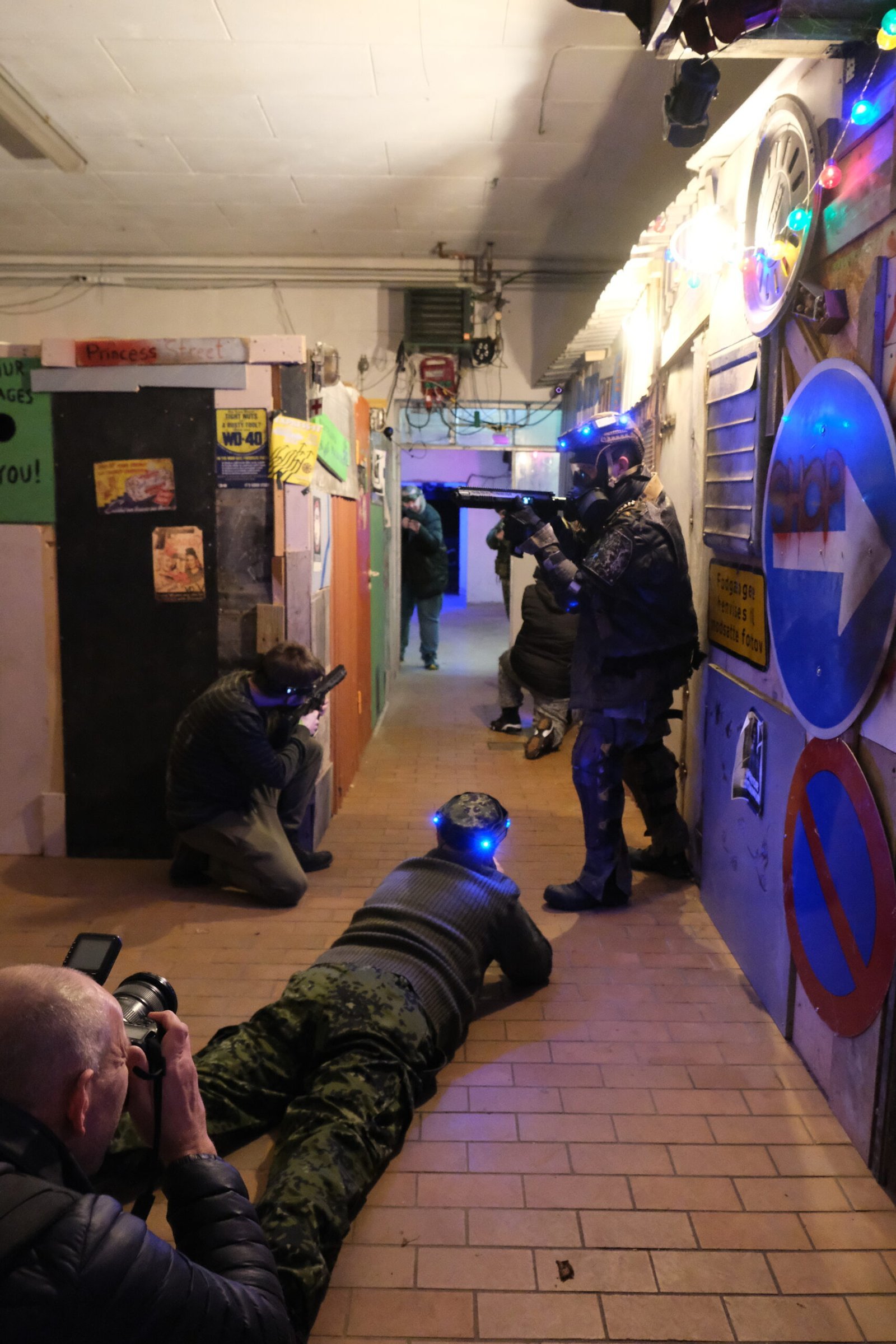 Lasertag hos Wonderland